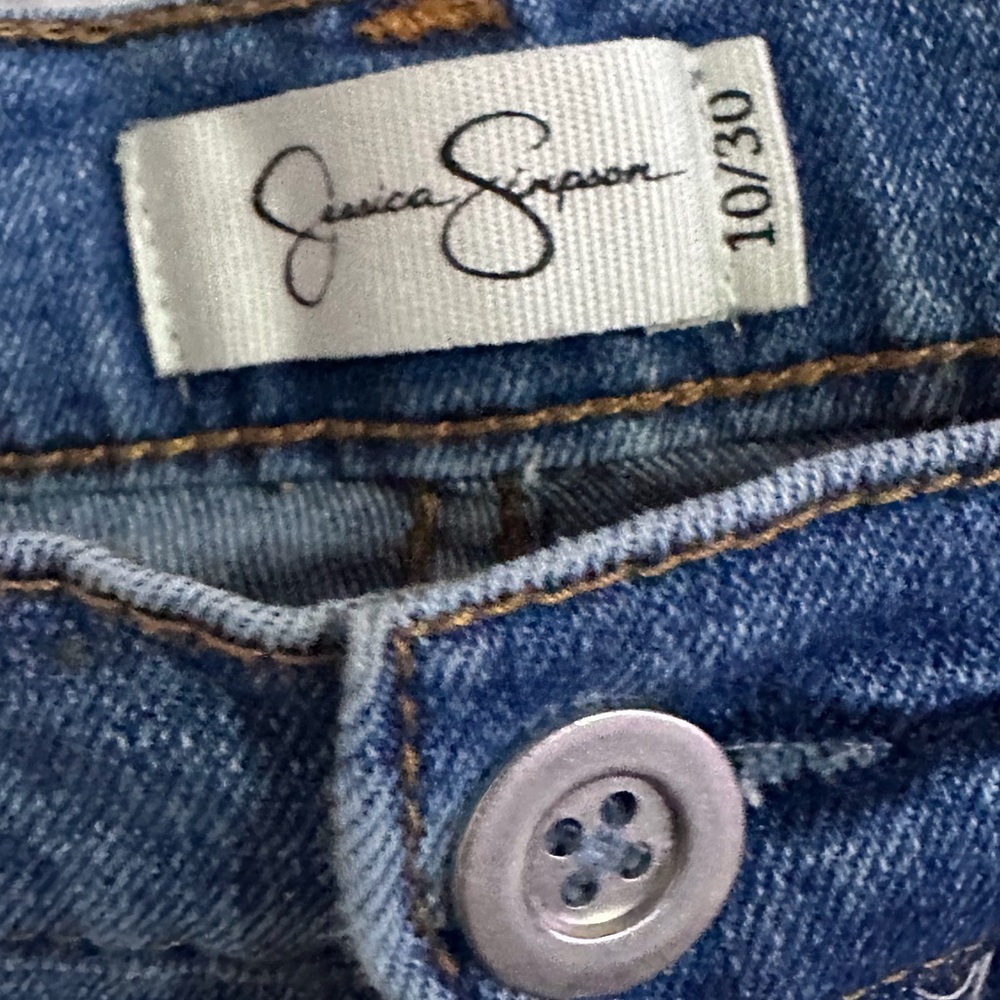 Jessica Simpson Blue Relaxed Jeans - Picture 2 of 9